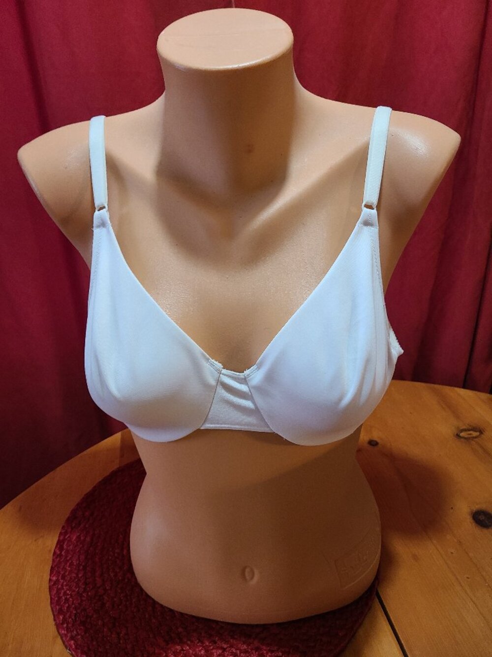 VTG Bestform Bra 34B Underwire 6505 90's Bra White Unlined Underwire